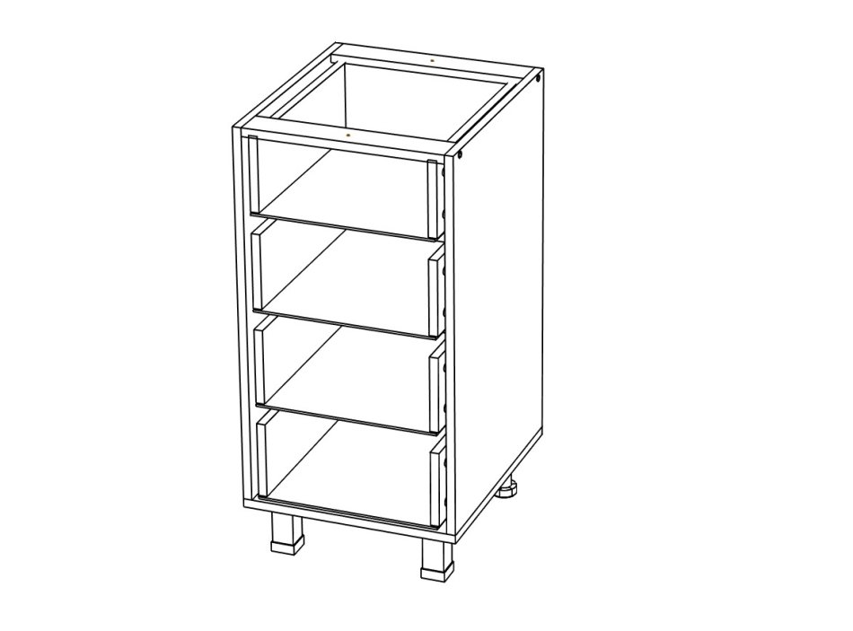 КОРПУС Стол 400 4я