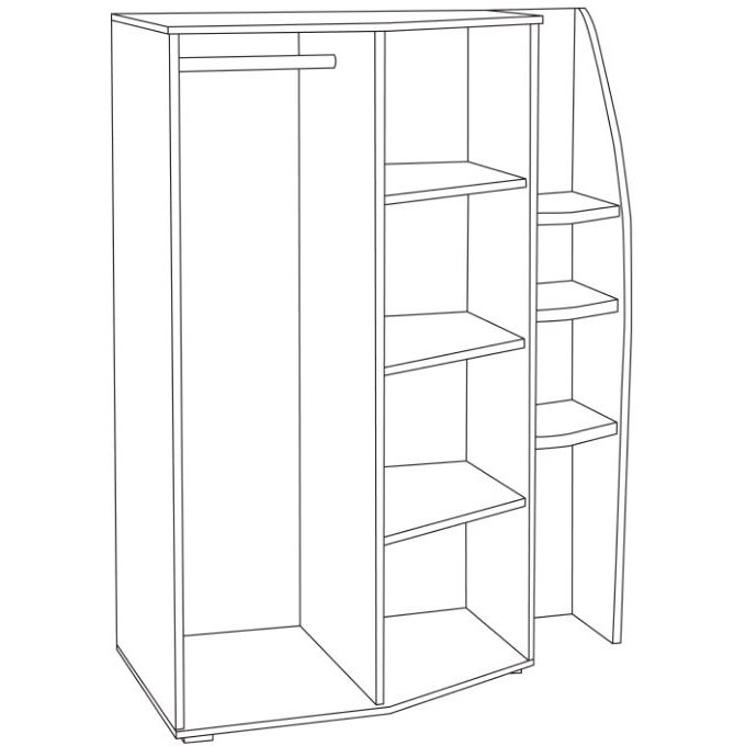 Dulap multifuncțional Indigo 10.20