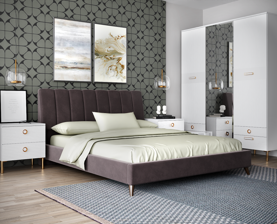 Кровать "ШАРМ"  (1,80х2,0м) K-3 без дна 