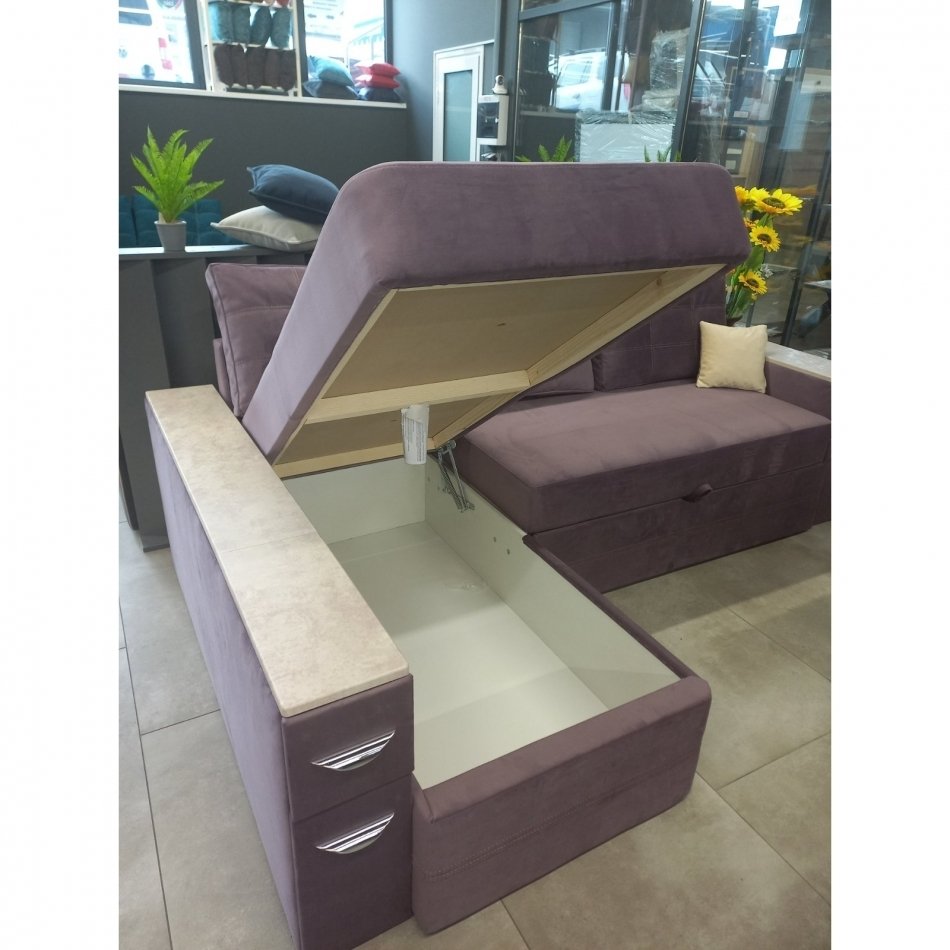 Colț moale „COMPACT” 7/2 stânga K-2 Bonel