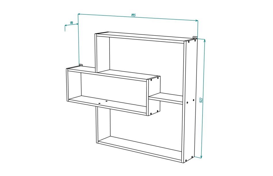 Полка МЛ-5 (1154*922), Собран