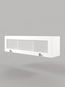 МИРА № 8 шкаф навесной витрина 1400, Собран