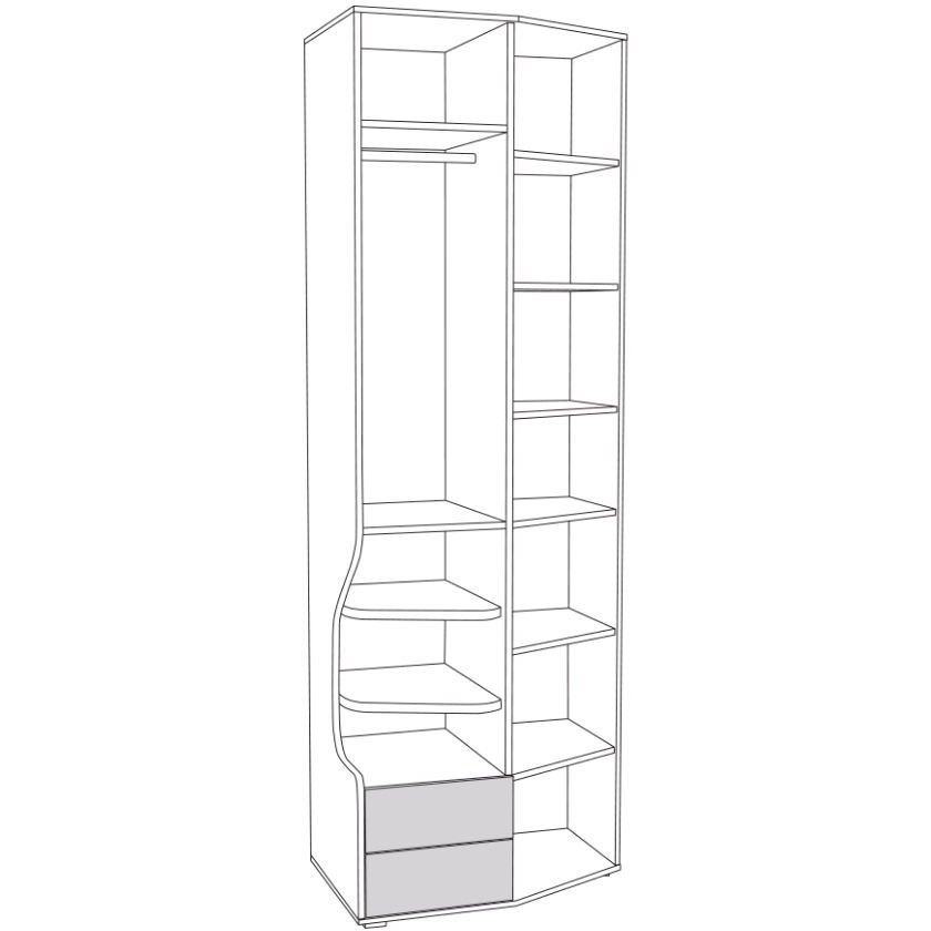 Dulap multifuncțional Indigo 10.19