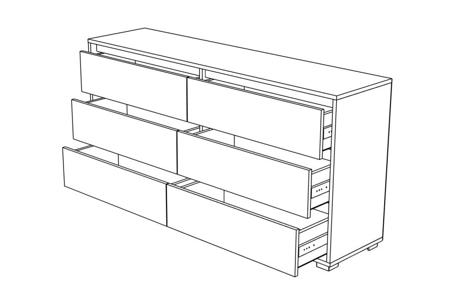 Найс №4 комод 1600
