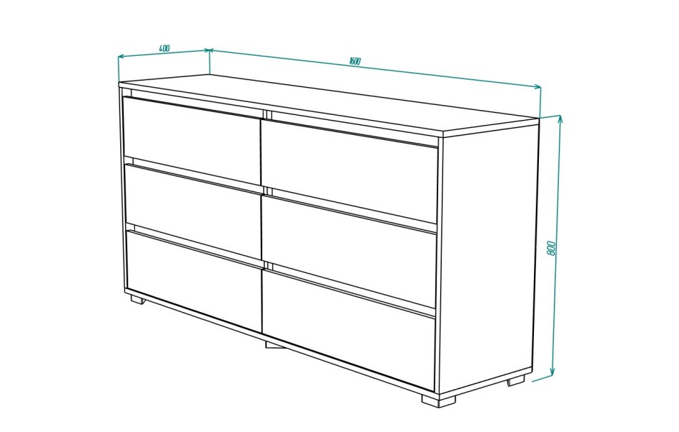 Найс №4 комод 1600