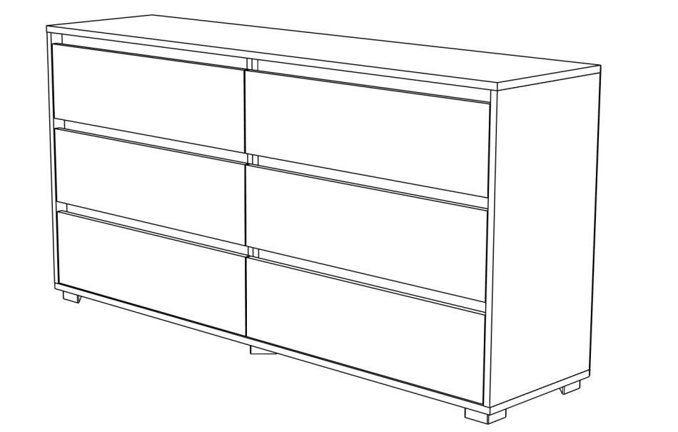 Найс №4 комод 1600