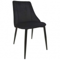 Scaun ARI~Black+Black Legs