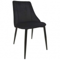 Scaun ARI~Black+Black Legs