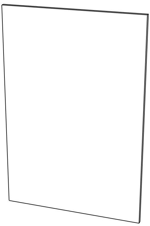 Фасад ЛДСП для посудомойки 600