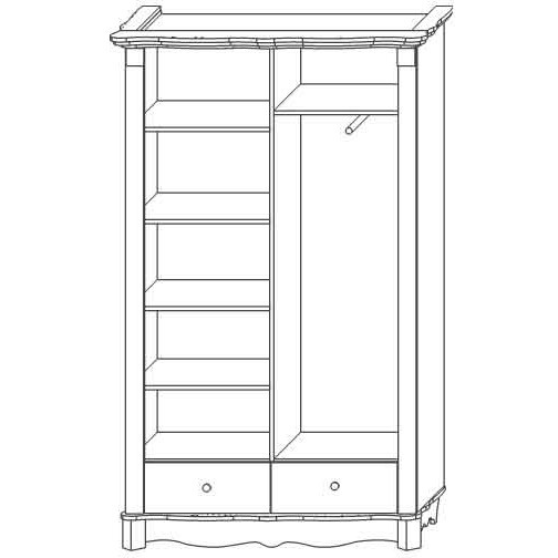 Dulap BAKKARA 2D2YA (0441.2)