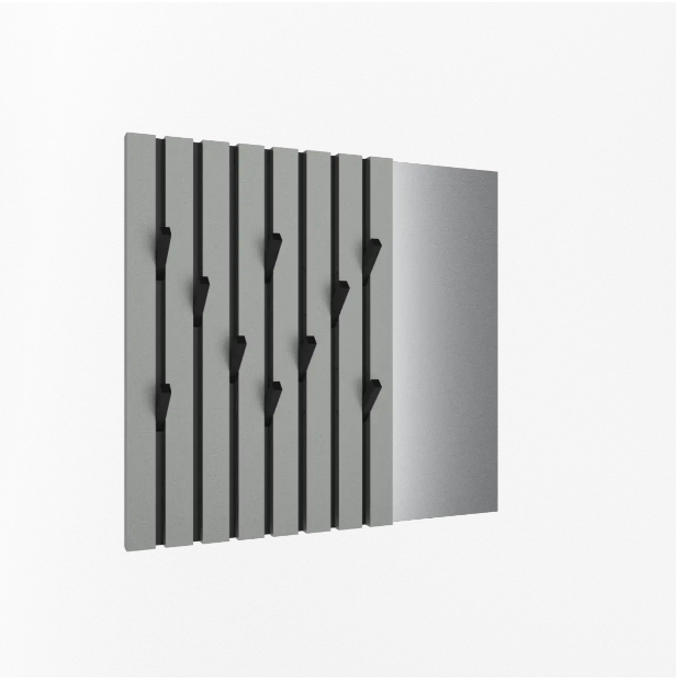 ЕЛЬБА Вешалка с зеркалом (1201)