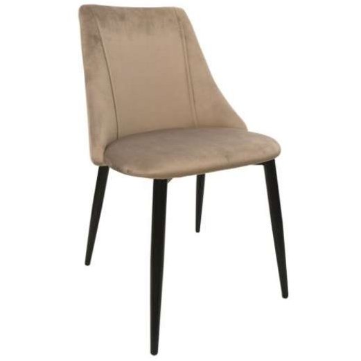 Scaun ARI~Beige+Black Legs