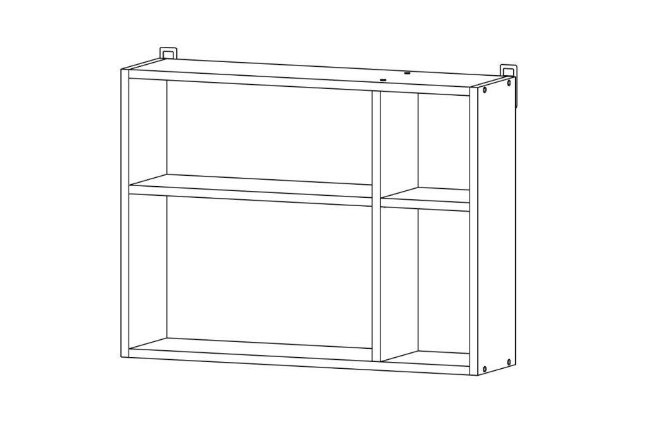 Полка МЛ- 8 (800*600*200)