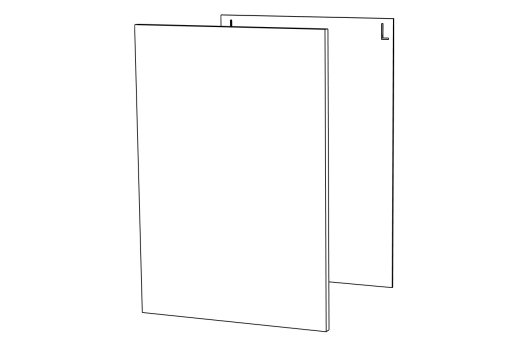 ИРМА С 6001дв,  Ш 600 1дв (720 фасад)