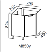 ГЕОМЕТРИЯ М 850у ( 850НМ угол)