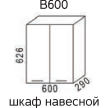 Shimo B600 Dulap de perete