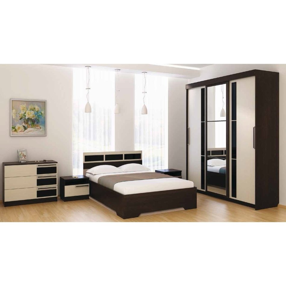 EDEM 2 dormitoare SET 3 (dulap 1,5m)