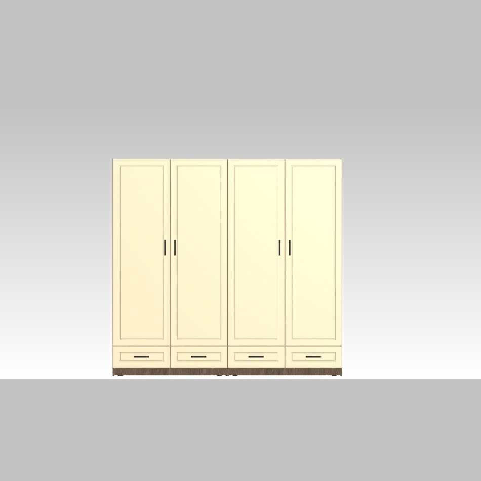 Шкаф 2350*2220*450 № 2