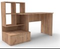 Стол письменный МЛ-10 (правый), Собран Стол письменный МЛ-10 (правый), Собран