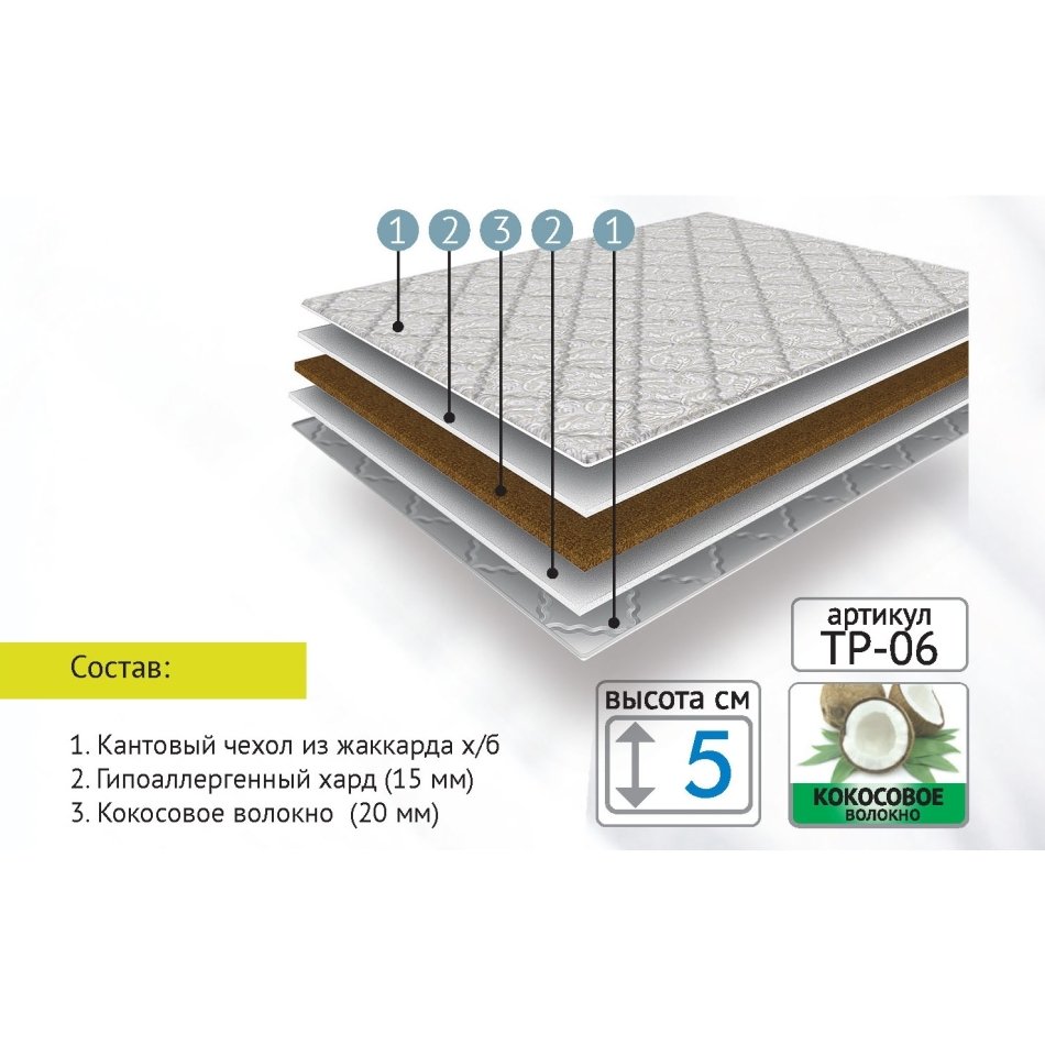 Топпер HARD 100x186 Топпер HARD 100x186