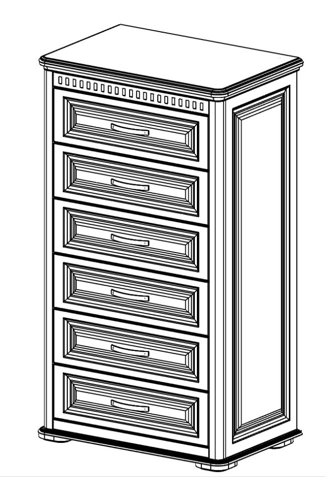 Марсель 2 №07 Комод Марсель 2 №07 Комод