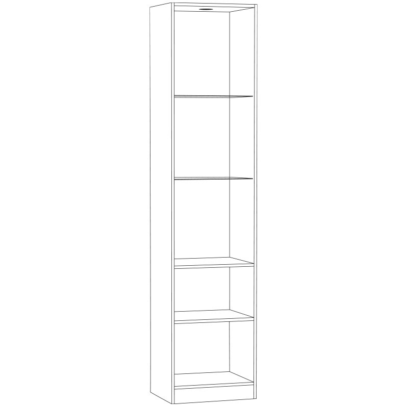 Ливерпуль №  1 Пенал- витрина 