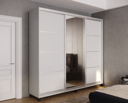 Шкаф купе МЛ -4 + F1+F2+F1 (2400*2200*600)