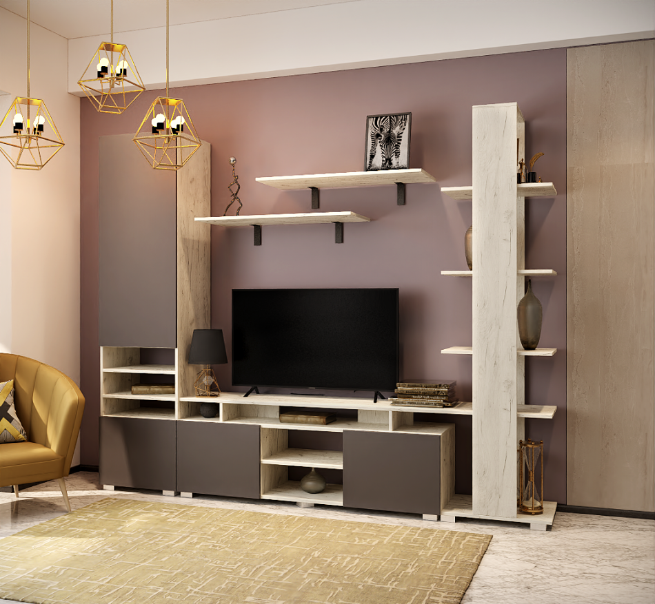 Гостиная МЛ -10 Вар 1(2480) Гостиная МЛ -10 Вар 1(2480)