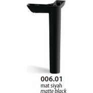 Ножки VA  871-006.01 LOFT 200 мм черный мат