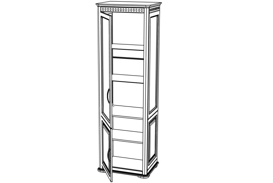 Марсель 2 №11 Пенал витрина Марсель 2 №11 Пенал витрина