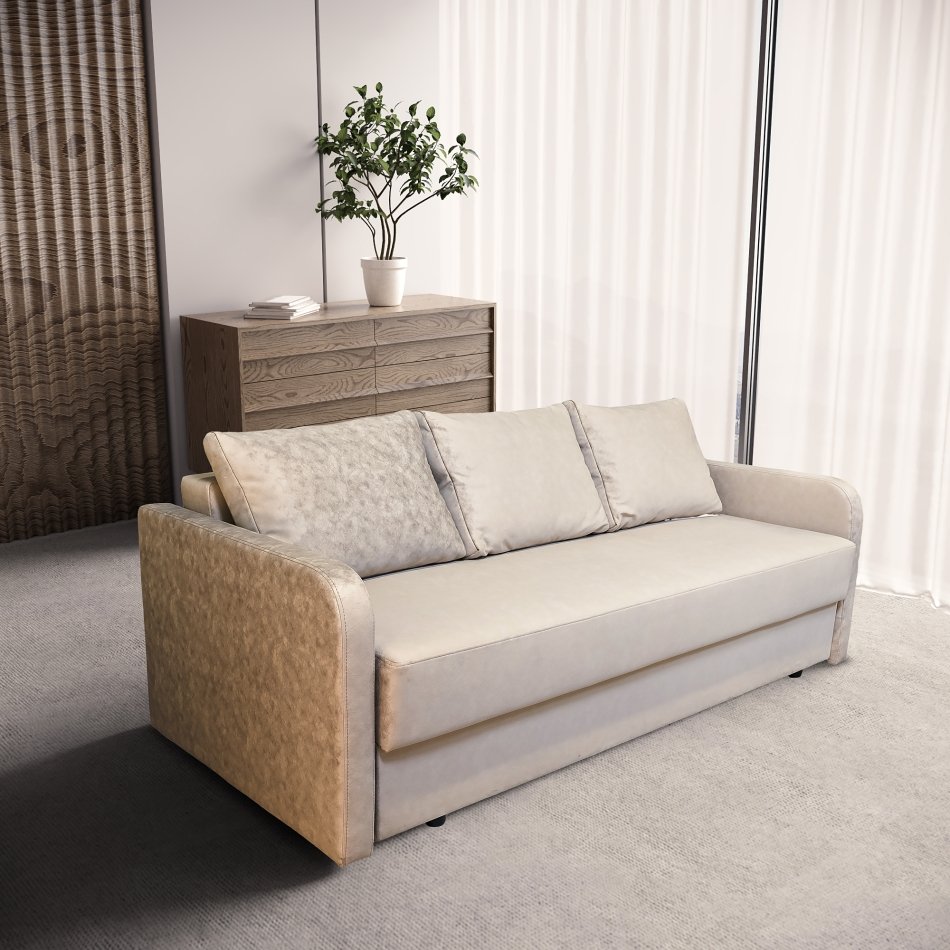 Кровать "ЕВРОСОФА"  1   К-1снято