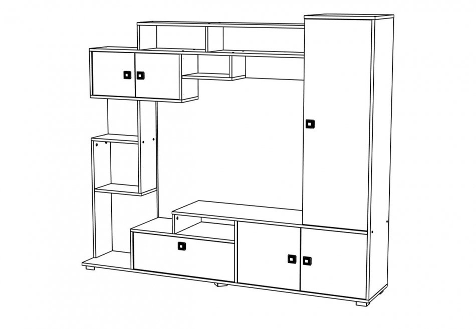 Гостиная МЛ -11(2100) Гостиная МЛ -11(2100)
