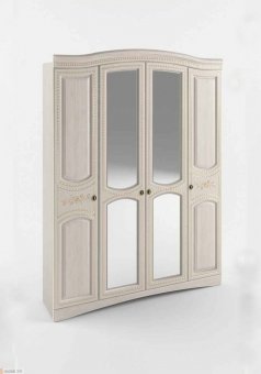 ВЕНЕРА ЛЮКС Шкаф 4-ох дв (1700) (Сокме), Собран ВЕНЕРА ЛЮКС Шкаф 4-ох дв (1700) (Сокме), Собран