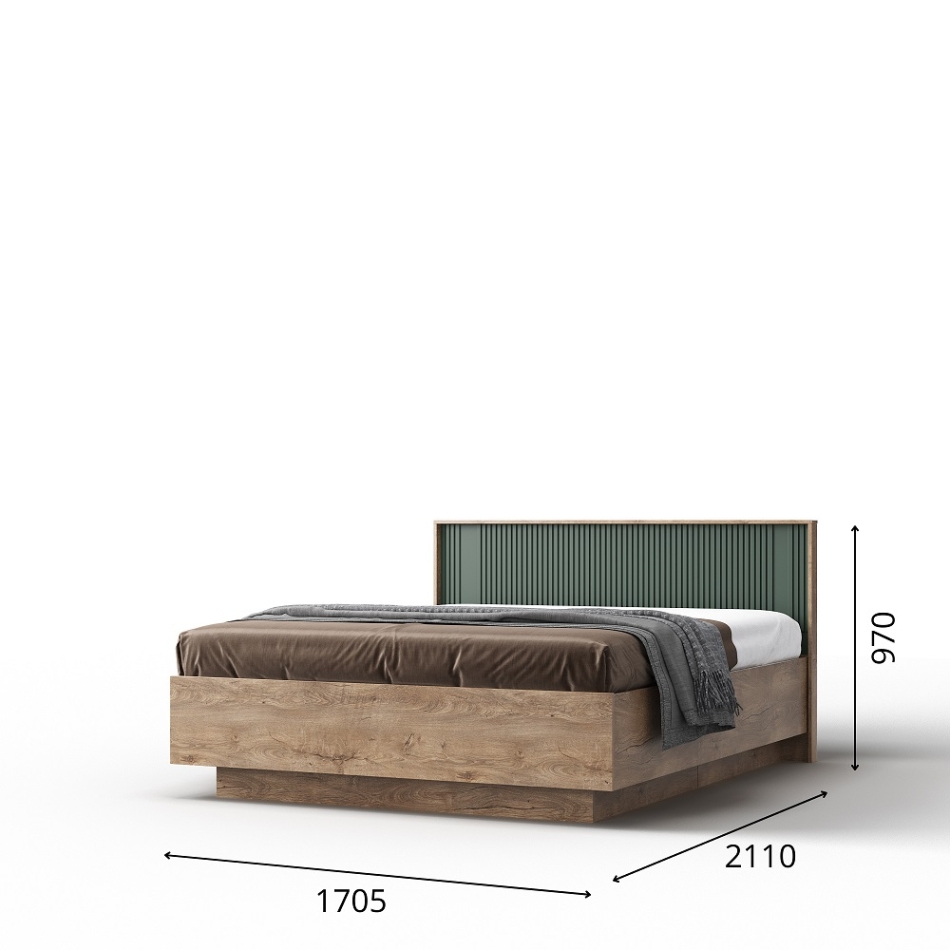 Кровать «1600 Герта 1 P»  0979.29
