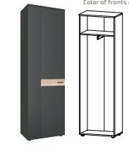 Соренто Шкаф 1Д