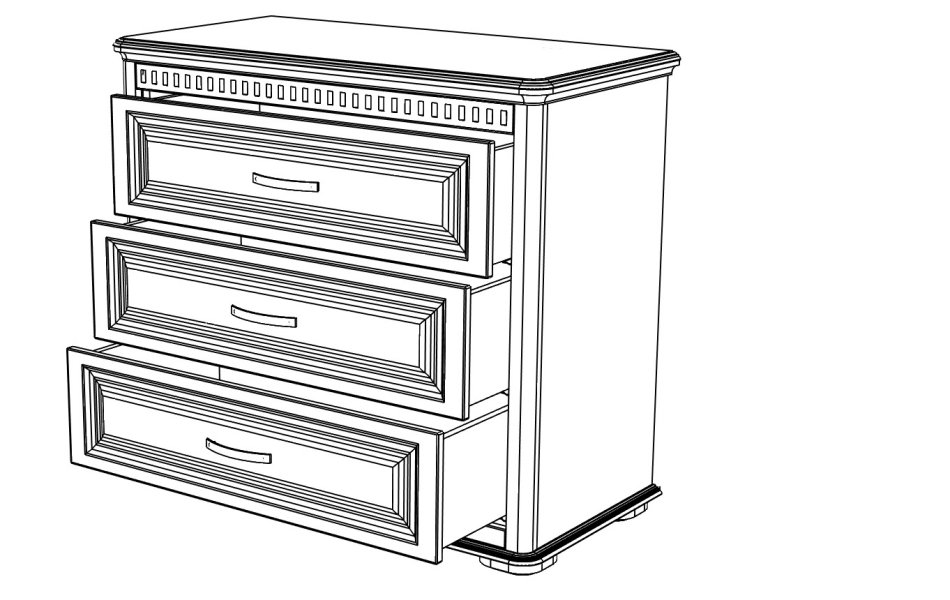 Марсель 2 №06 Комод Марсель 2 №06 Комод