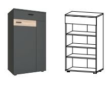 Соренто Комод 1Д1Ш