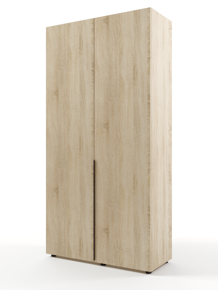 ЛИРА Шкаф для одежды 2Д (1200), Собран