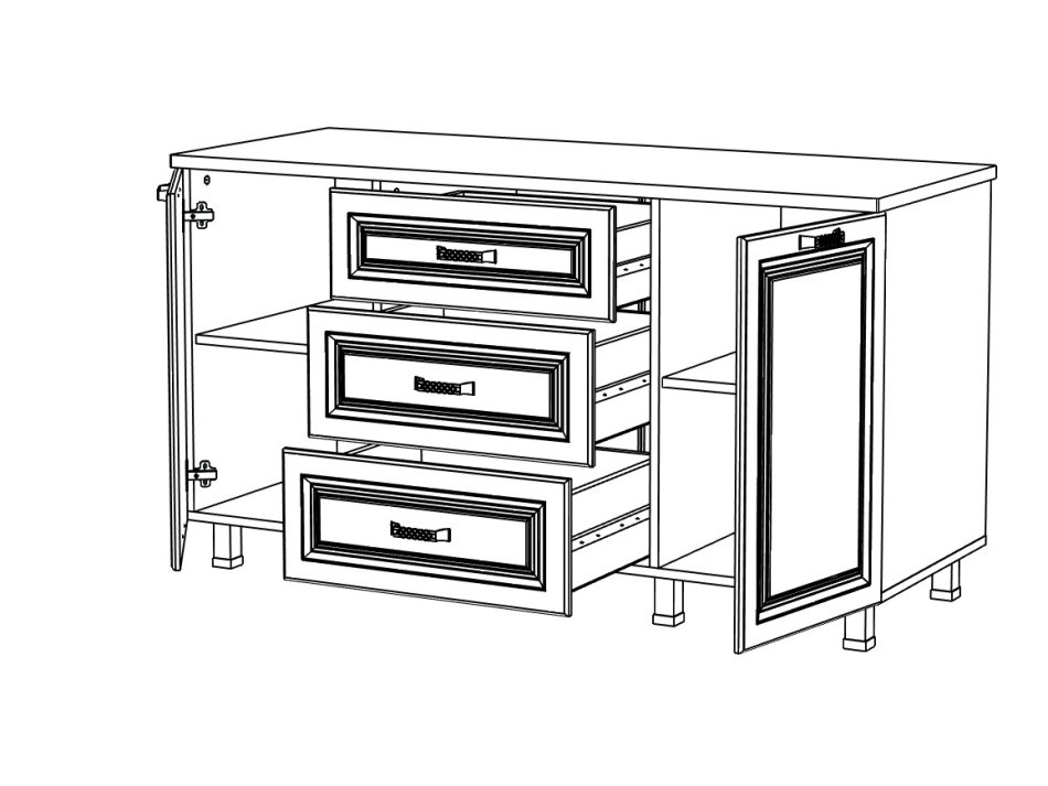 ЛИВЕРПУЛЬ Буфет 1 тумба