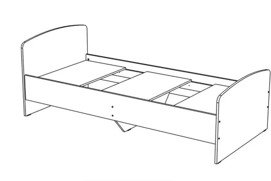 Рио № 1 Кровать (90 х 200)