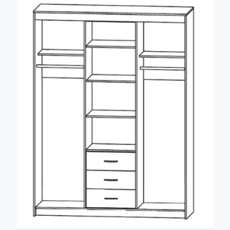 Шкаф купе  ДИПЛОМАТ(1700)