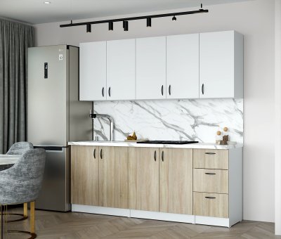 Кухня РИО (2,0м) со столешницей НАБОР