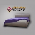 Кровать "КАРМЕН" 2 - 1,6x2,0 К-2 дно ДВП (временно снято)