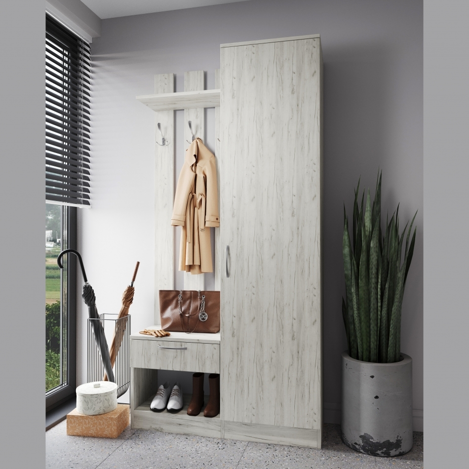 Прихожая МЛ - 8 правая (без зеркала)