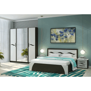 Спальня МДФ "Валенсия" Спальня МДФ "Валенсия"