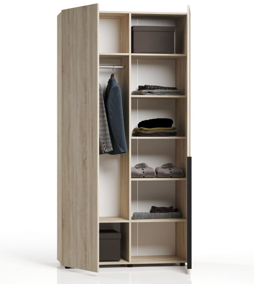 ЛИРА Шкаф для одежды 2Д (1200) ЛИРА Шкаф для одежды 2Д (1200)