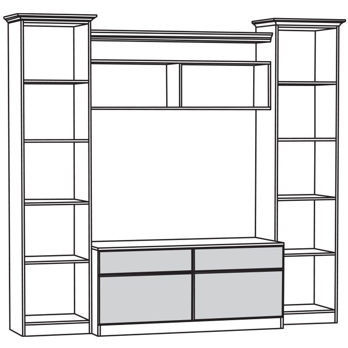 Ливерпуль Набор Гостиная 3 Ливерпуль Набор Гостиная 3