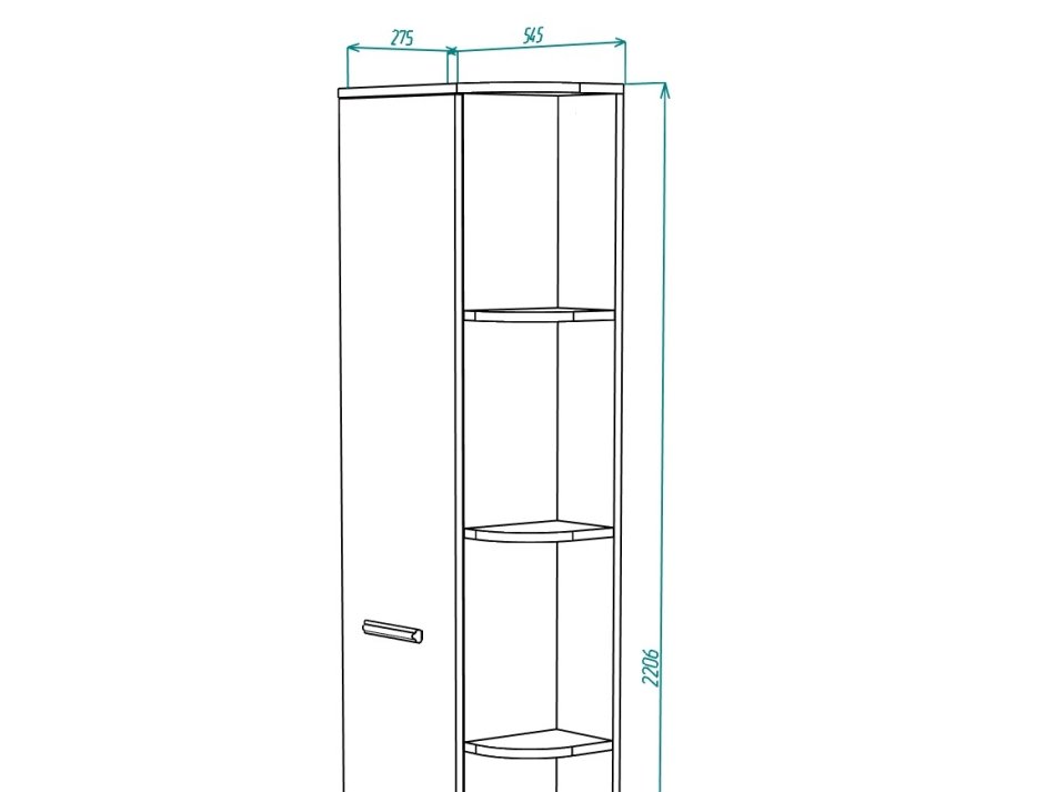 Гамма №10 Угловое окончание МЛ, Собран