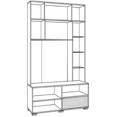 Domino 7/02 Dulap combinat