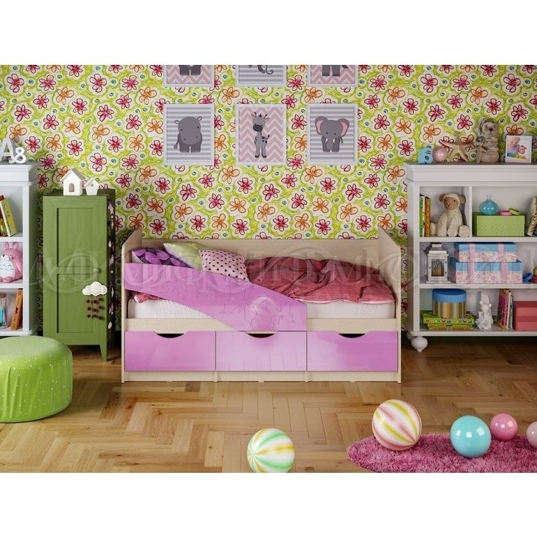 Кровать Бабочки 1,6*0,8м Кровать Бабочки 1,6*0,8м